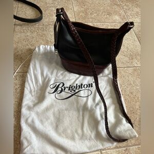 Vintage Leather Brighton Bucket Bag